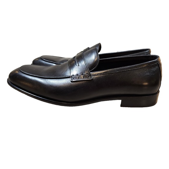 Aldo Mens Genuine Leather Penny Loafer With Pillow Walk Comfort 9 - Picture 6 of 11